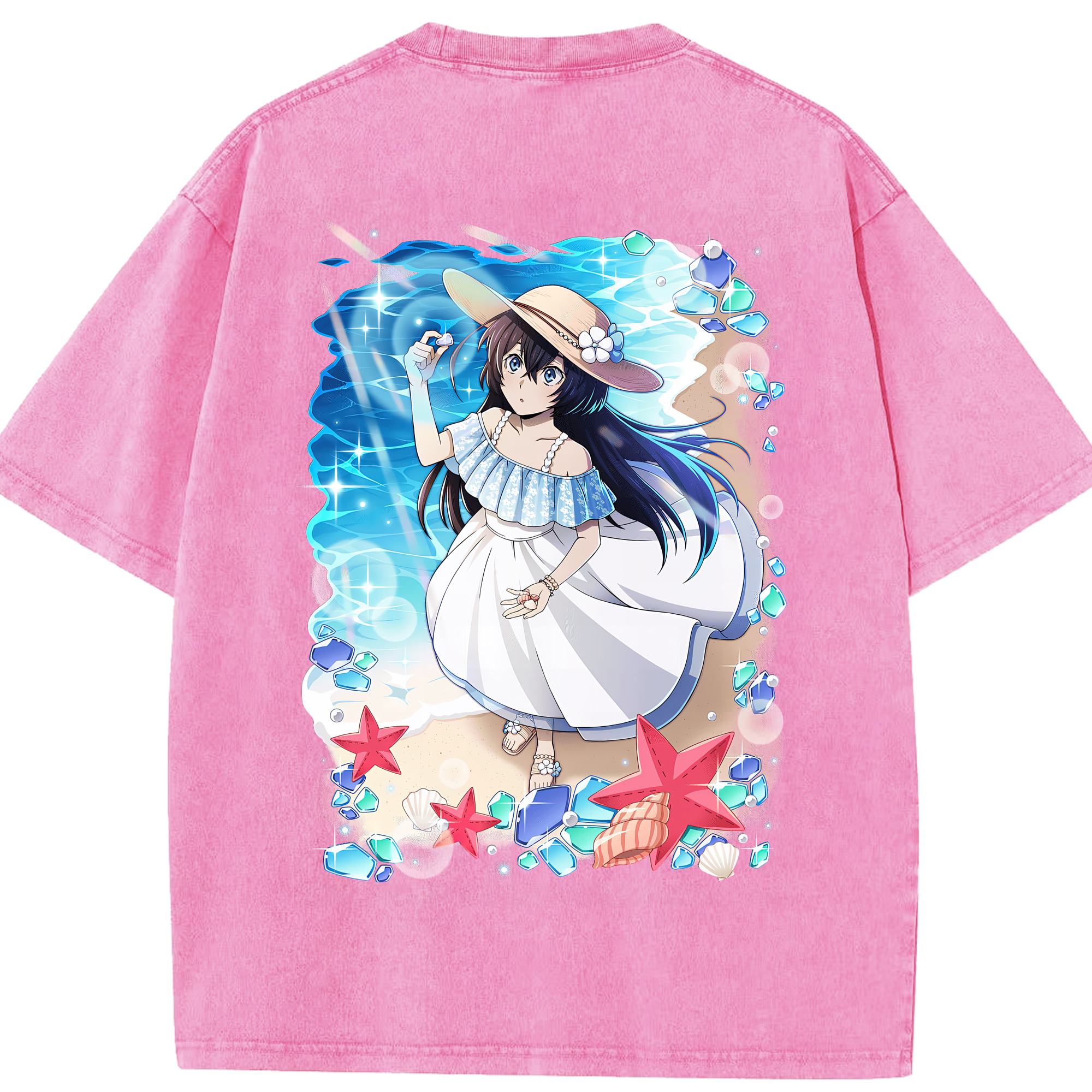 （画像用） 文豪ストレイドッグス Bungo Stray Dogs 綿100% ヴィンテージ風 半袖Tシャツ（背面プリント）